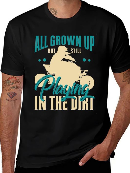 All Grown Up Dirt Bike Graphic Tee