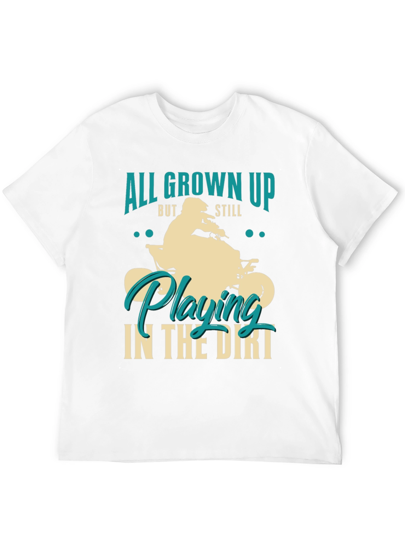 All Grown Up Dirt Bike Graphic Tee