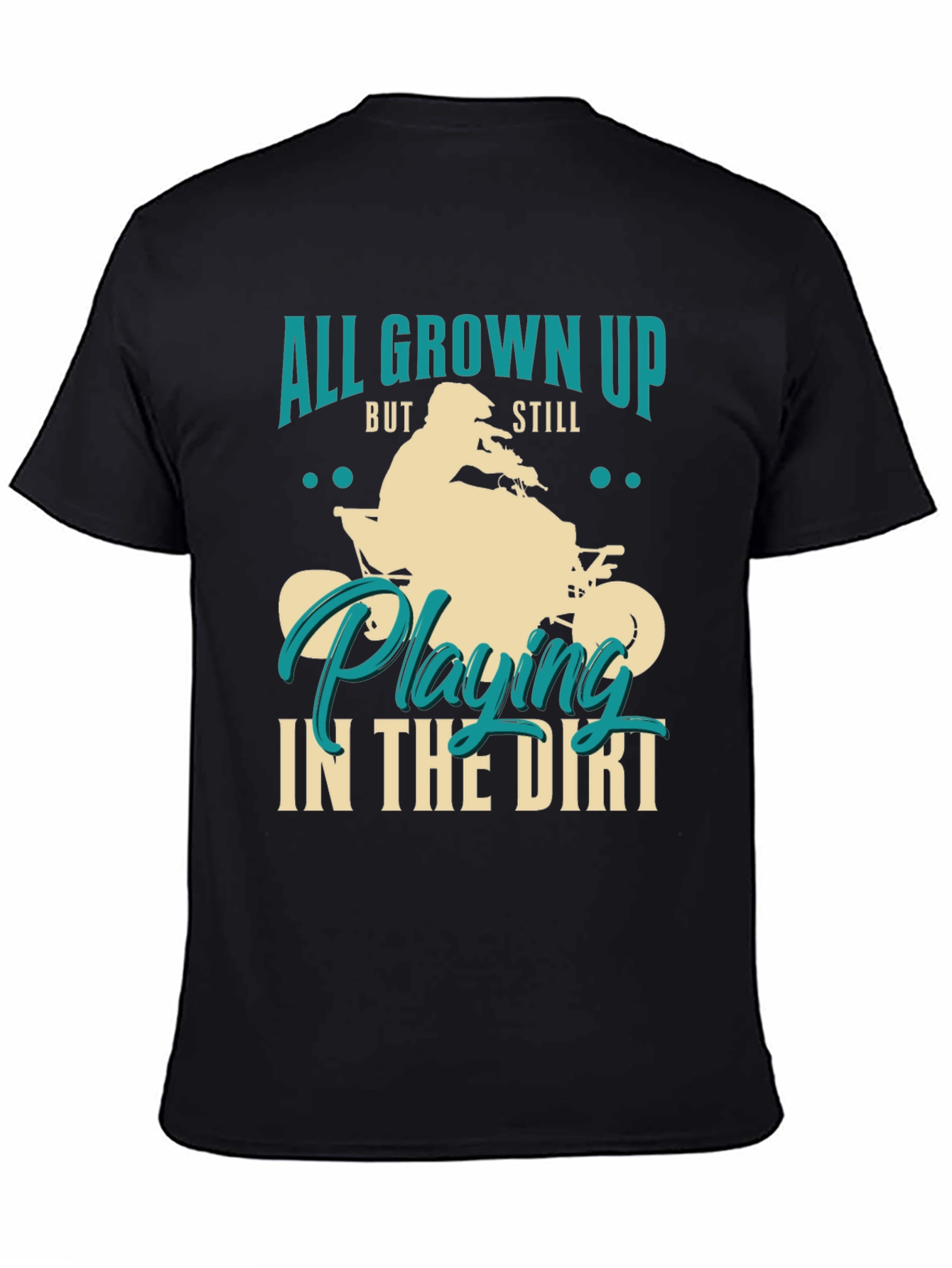 All Grown Up Dirt Bike Graphic Tee