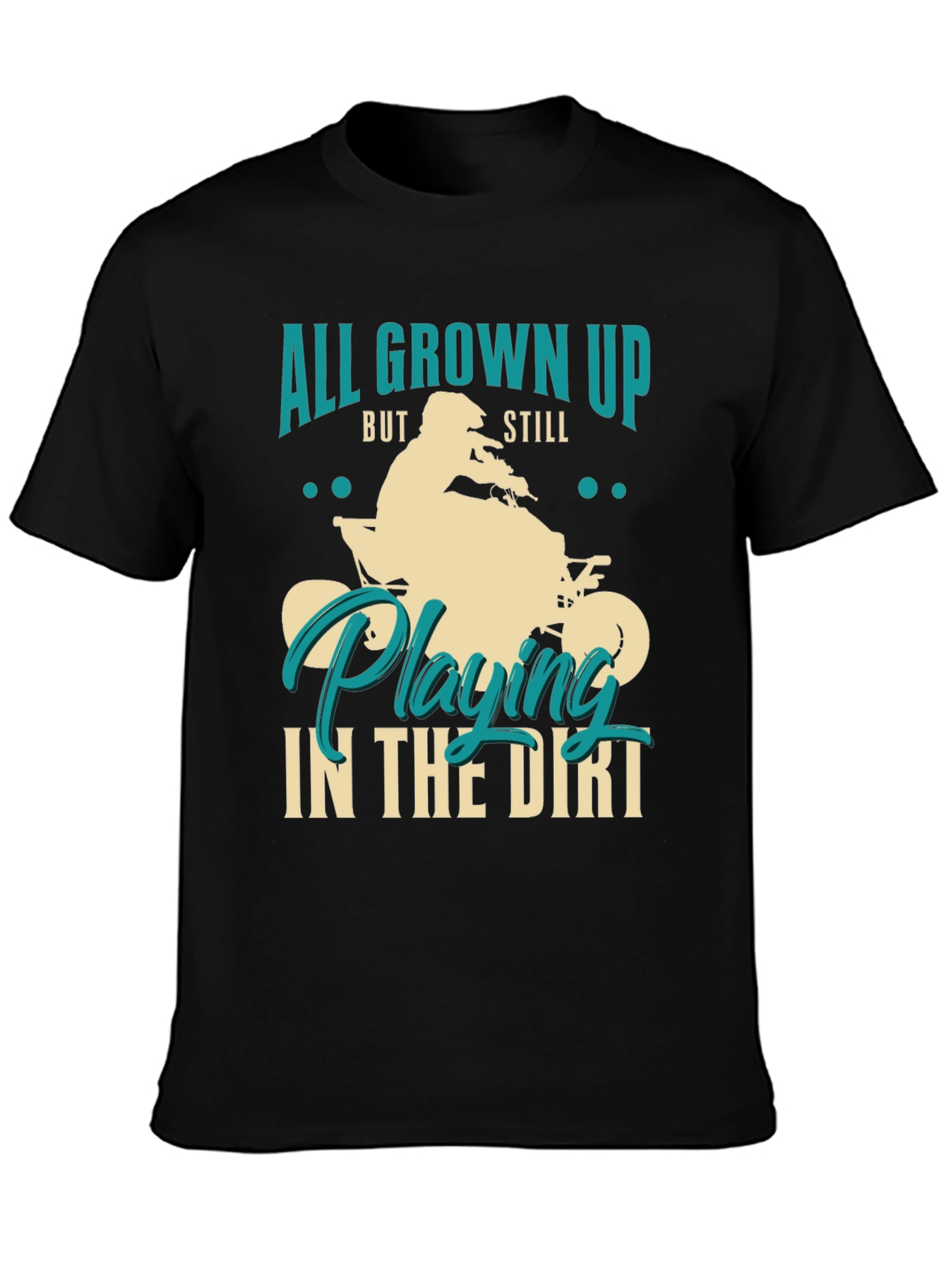 All Grown Up Dirt Bike Graphic Tee