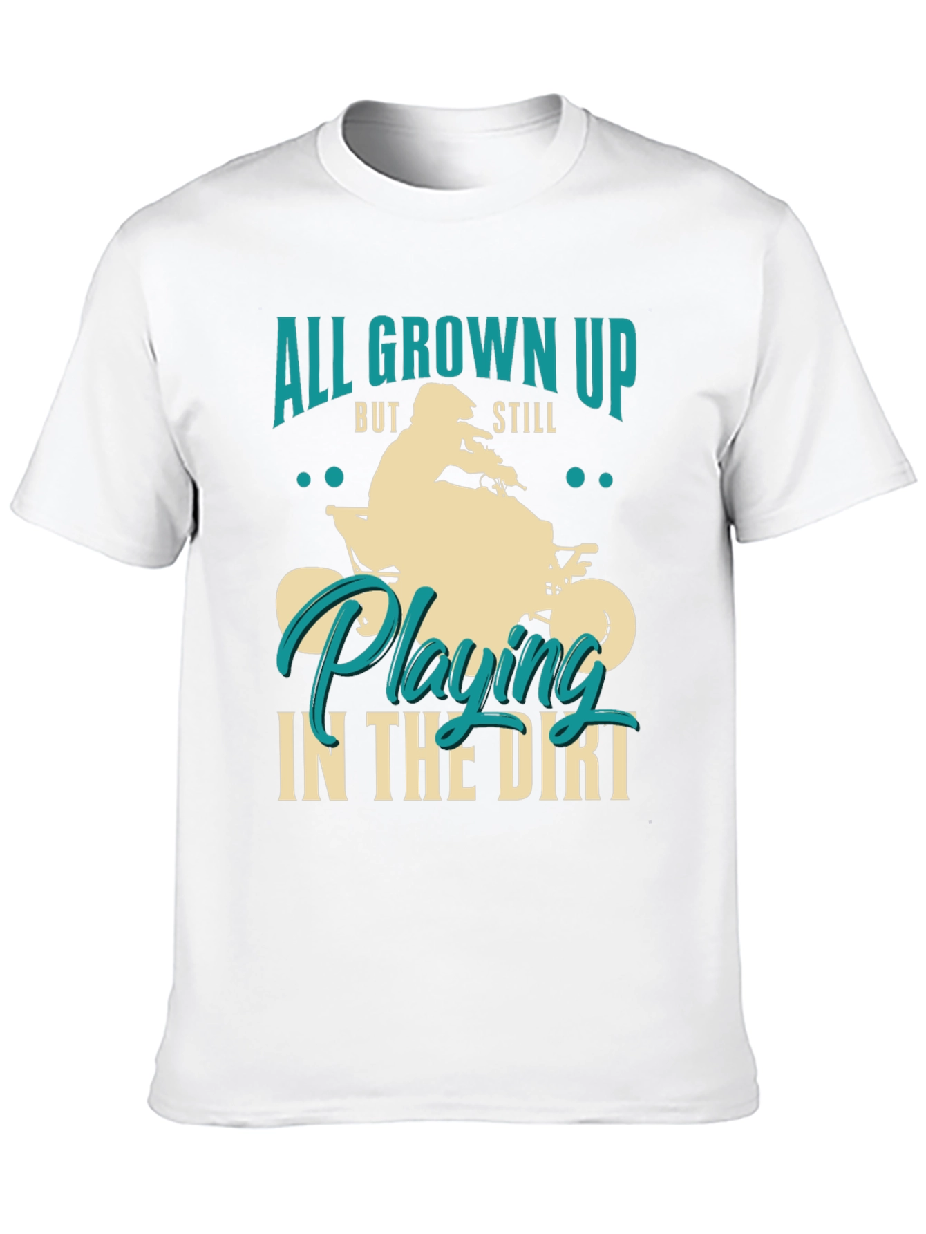 All Grown Up Dirt Bike Graphic Tee