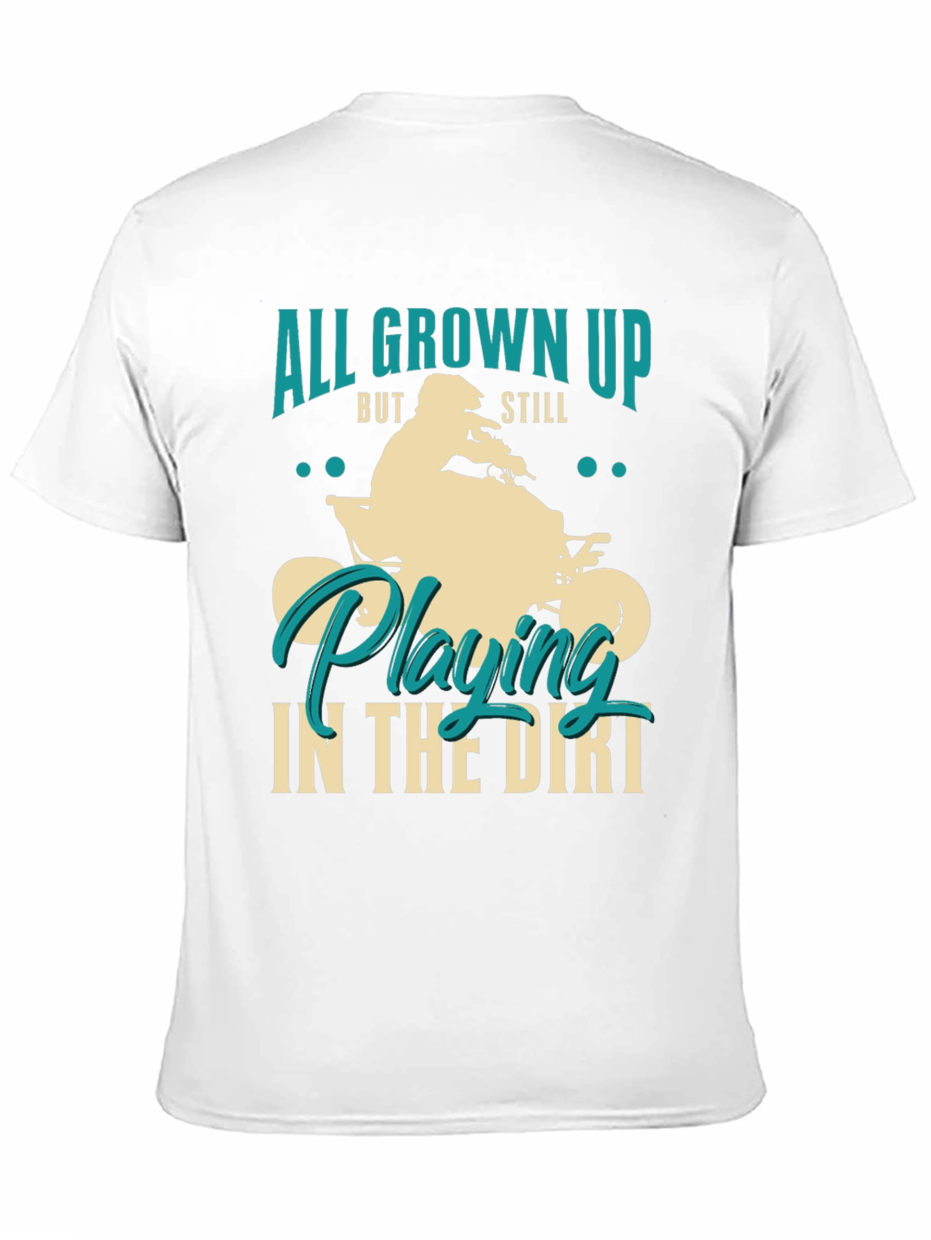 All Grown Up Dirt Bike Graphic Tee
