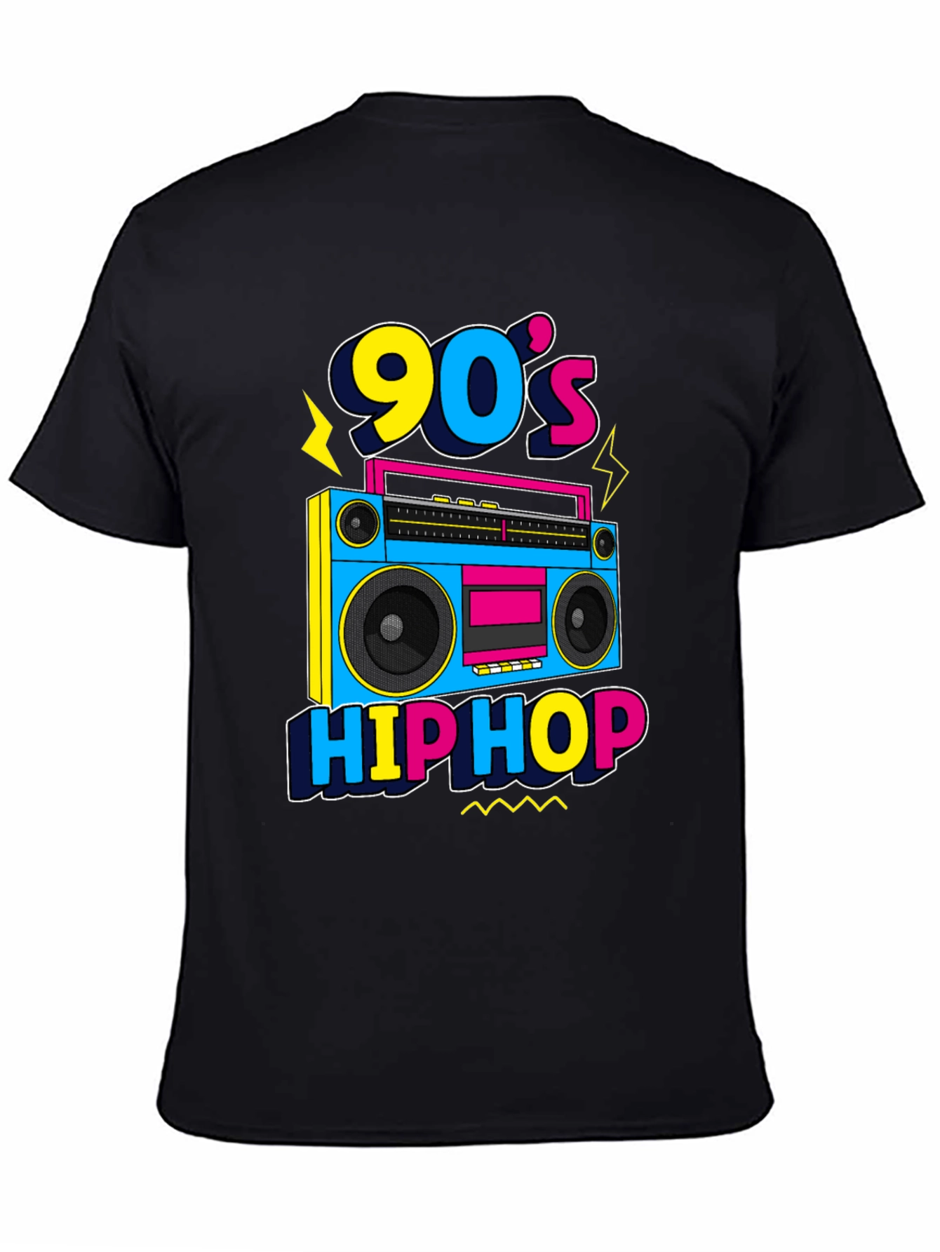 90s Hip Hop Retro Boombox T-Shirt