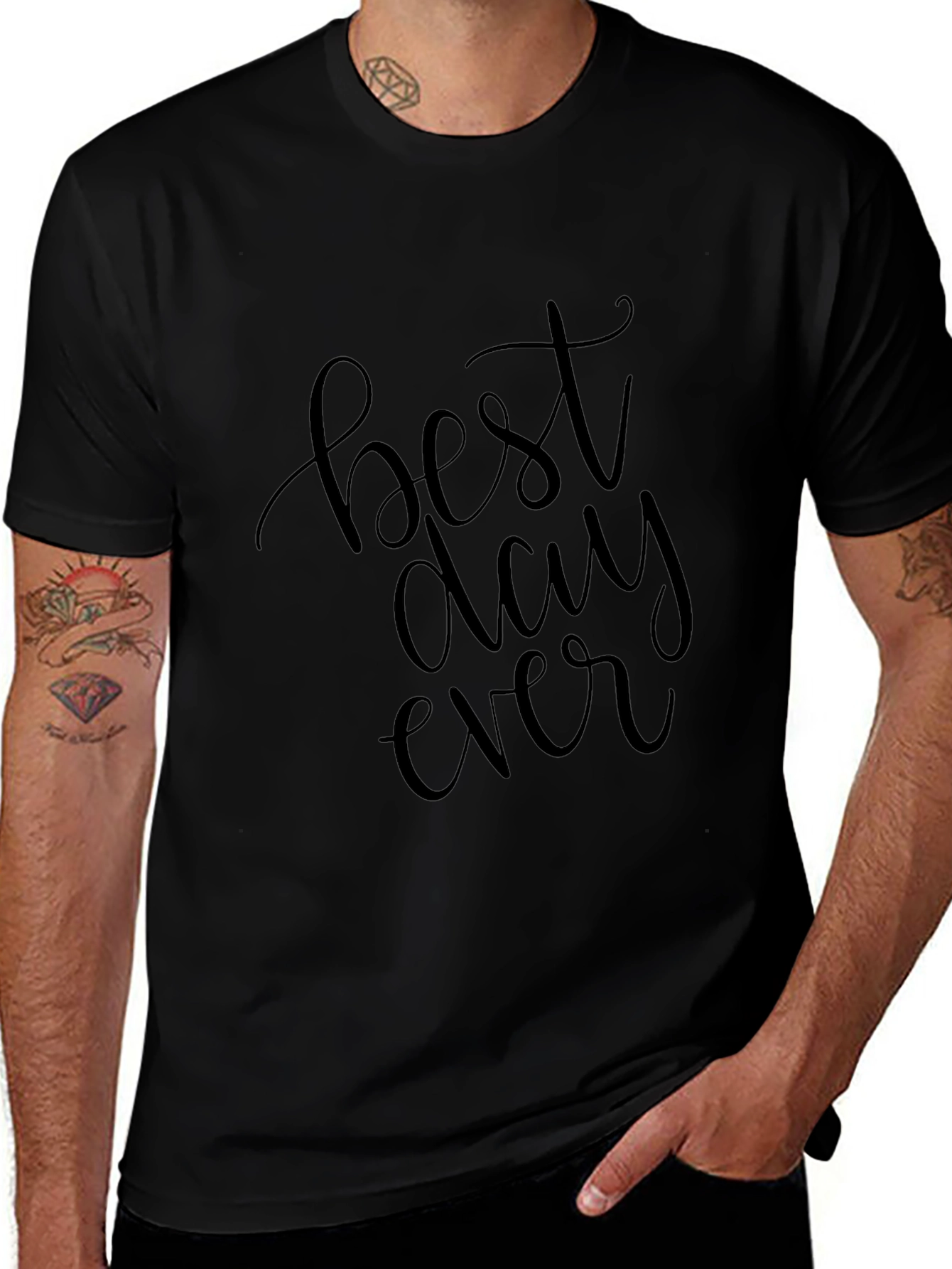 Best Day Ever Black T-Shirt