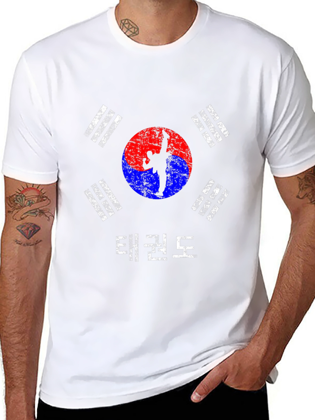 Taekwondo Korean Flag T-Shirt