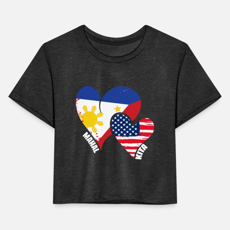 Mahal Kita Filipino American Flag Pinoy Pride