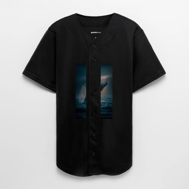 Majestic Whale Breach at Sunrise