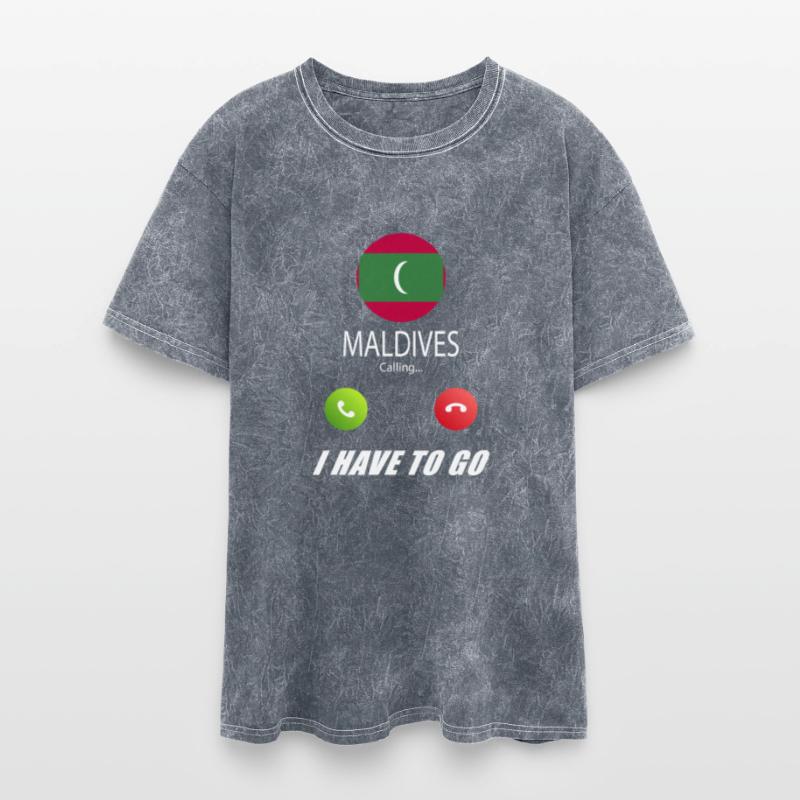 Maldives is calling Is calling Flag Saying