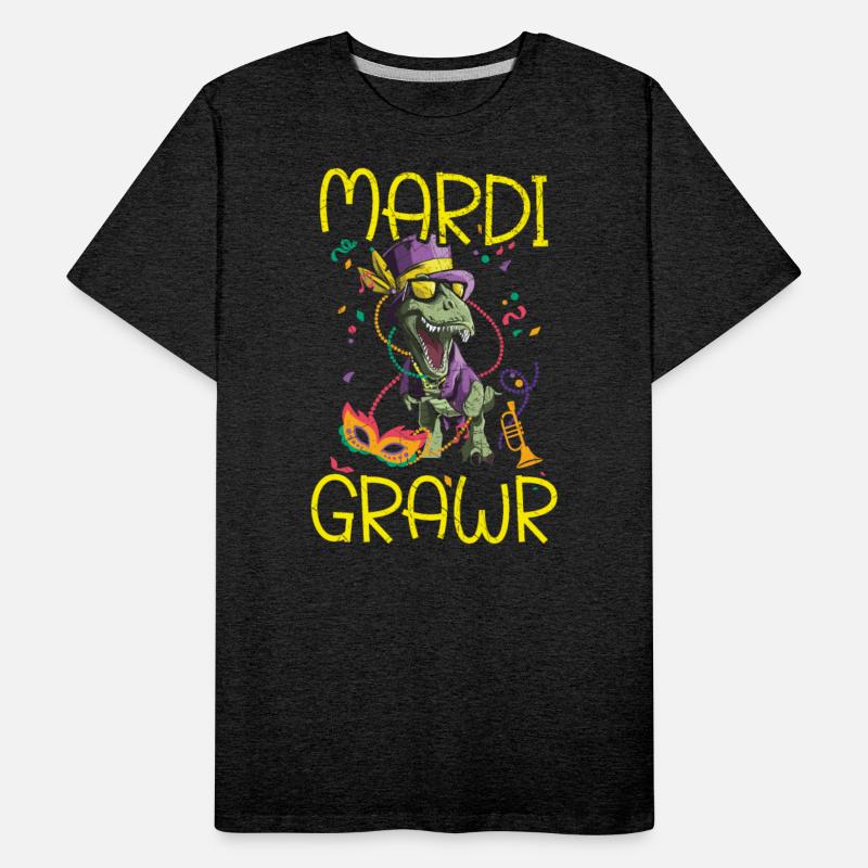 Mardi Grawr Mardi Gras Celebration Dinosaur Lover