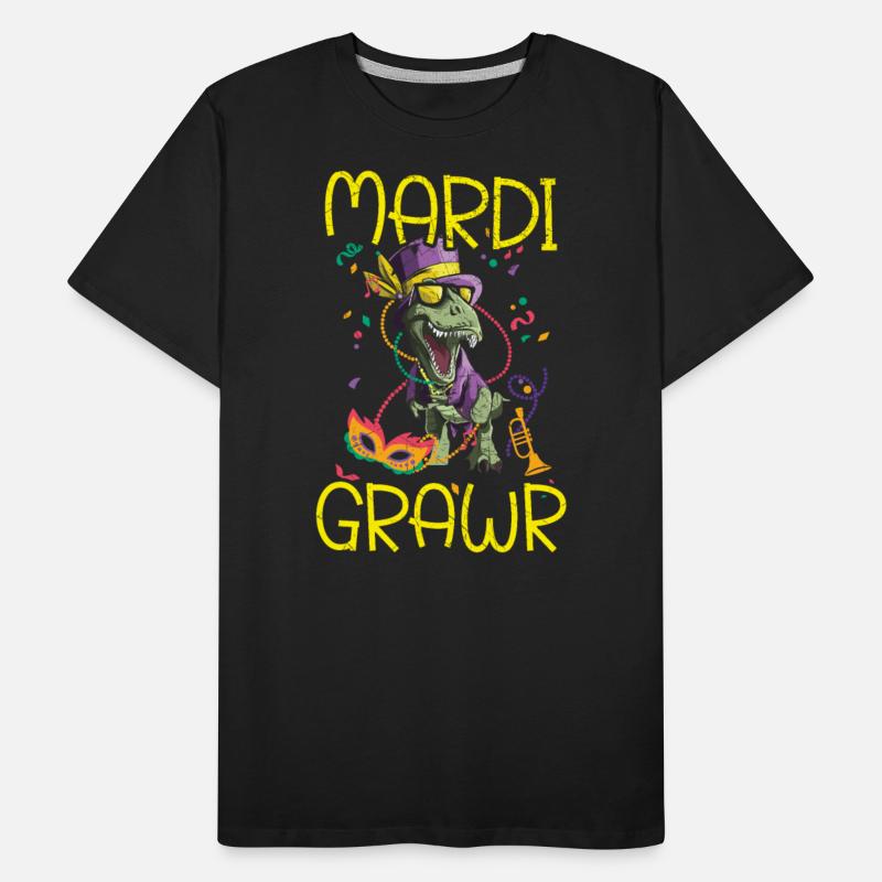 Mardi Grawr Mardi Gras Celebration Dinosaur Lover