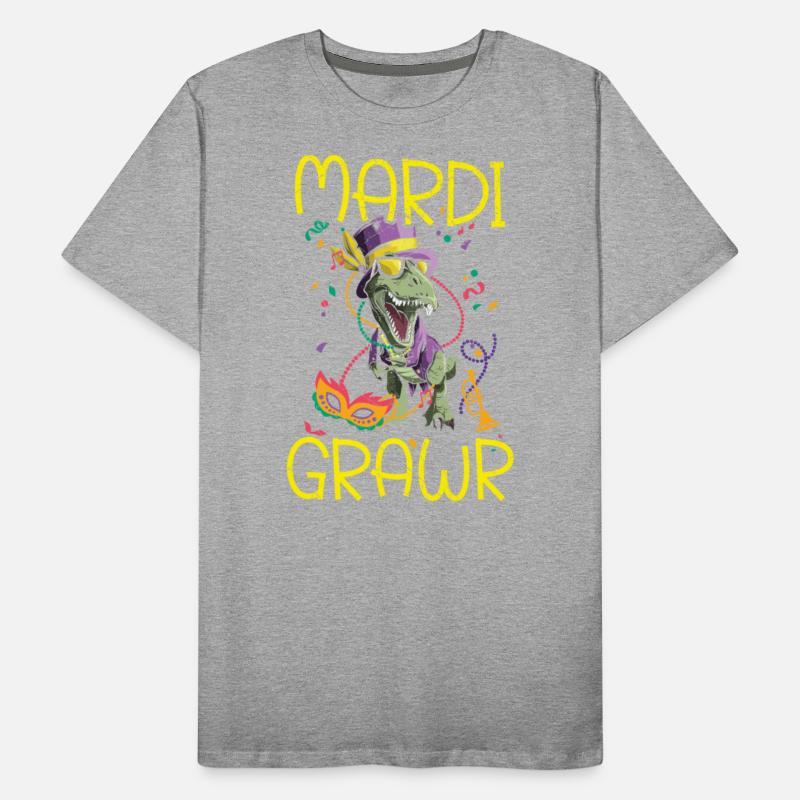 Mardi Grawr Mardi Gras Celebration Dinosaur Lover