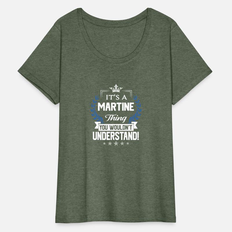 Martine Name T Shirt - Martine Things Name 2 Gift