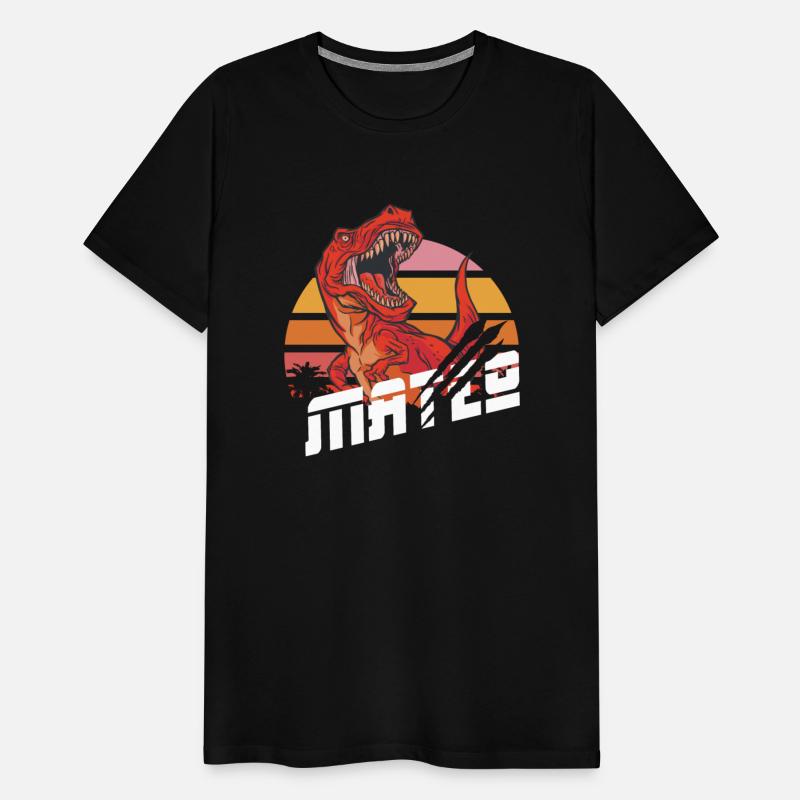 MATEO - Lovely boy name with T-REX dino