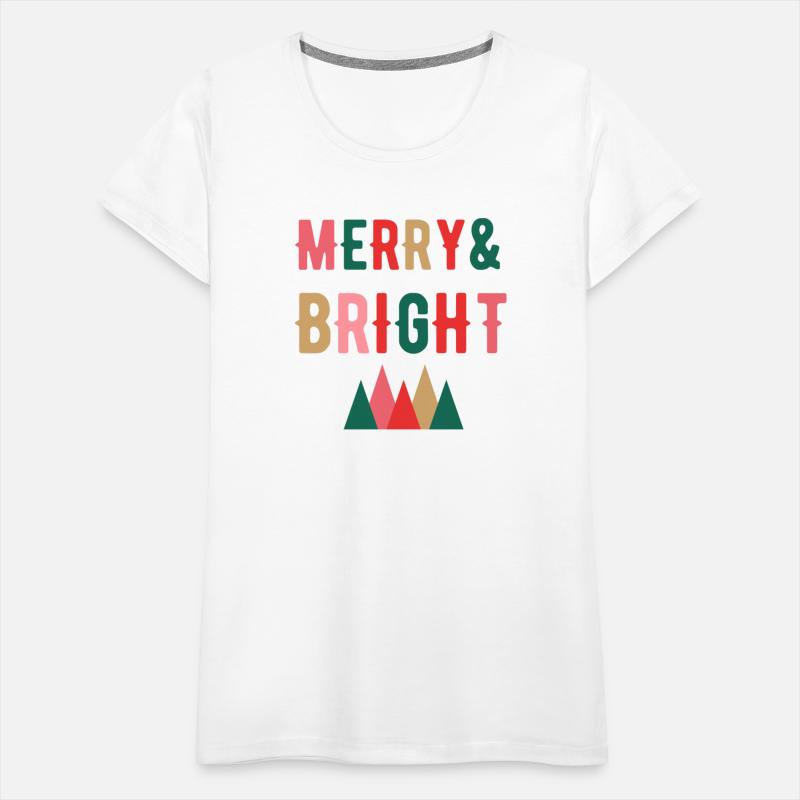 Merry and Bright Christmas tree