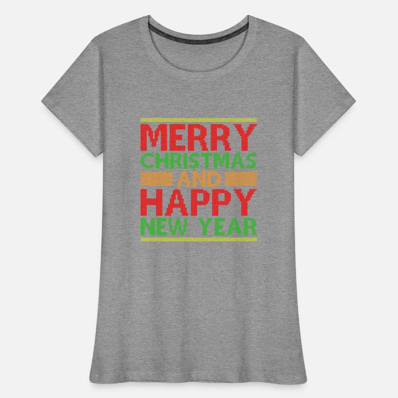 Merry Christmas and Happy New Year Ugly Xmas Wear