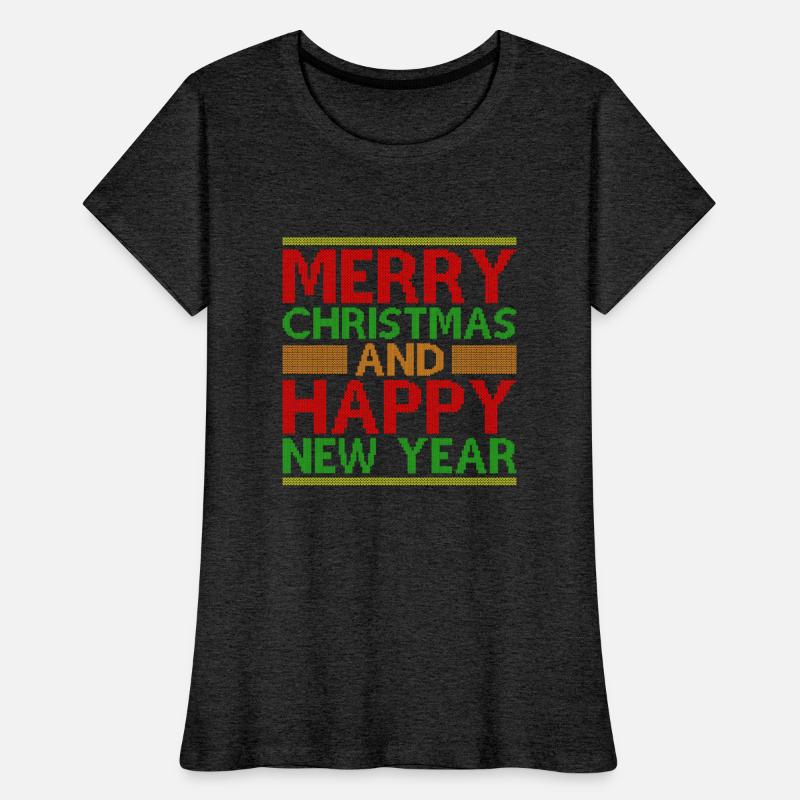 Merry Christmas and Happy New Year Ugly Xmas Wear
