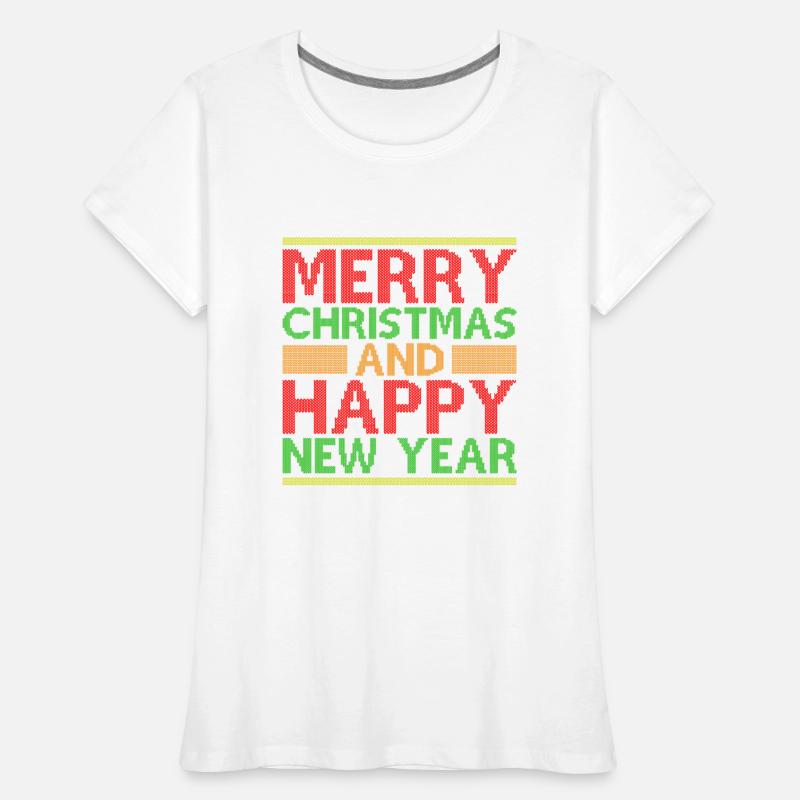 Merry Christmas and Happy New Year Ugly Xmas Wear