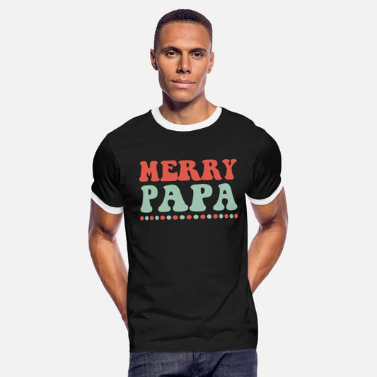 Merry Papa Gift For Fathers or PAPA Christmas Wear