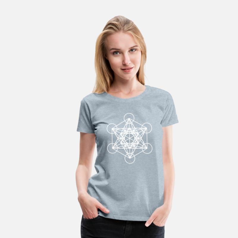 Metatron Cube Symbol Metaphysics Long Sleeve Shirt