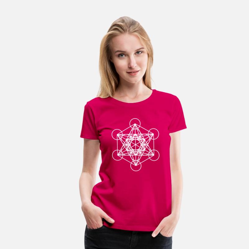 Metatron Cube Symbol Metaphysics Long Sleeve Shirt