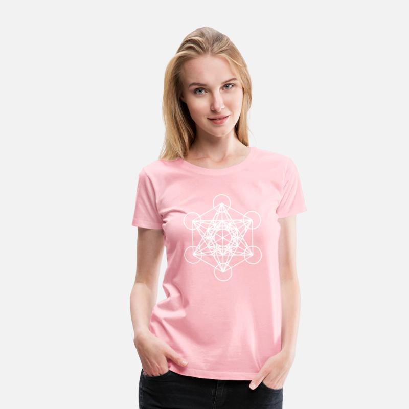 Metatron Cube Symbol Metaphysics Long Sleeve Shirt