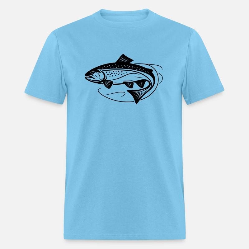 Minimalist Black Trout Vector Illustration path19