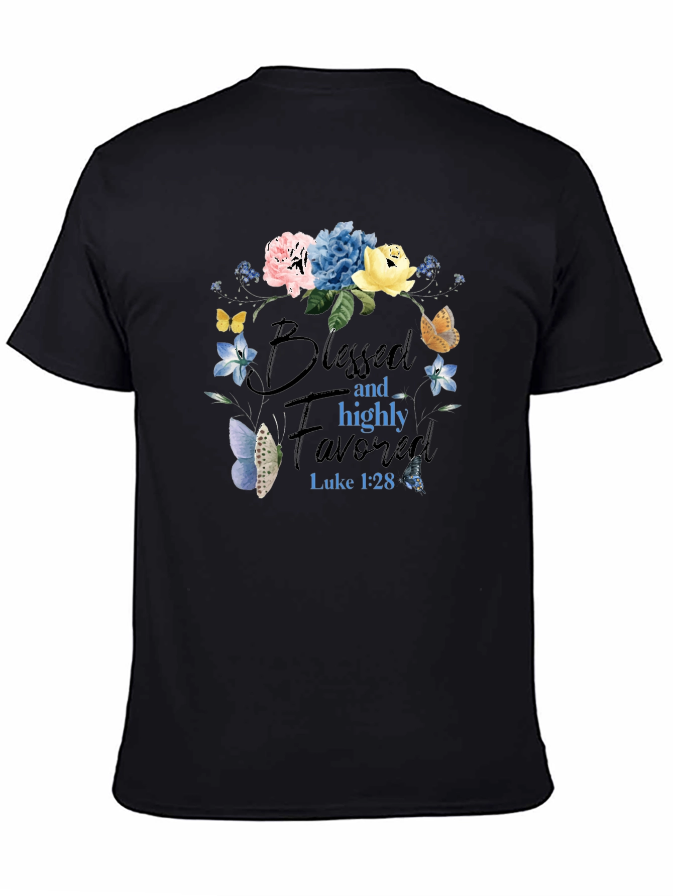 Blessed and Highly Favored Graphic Tee
