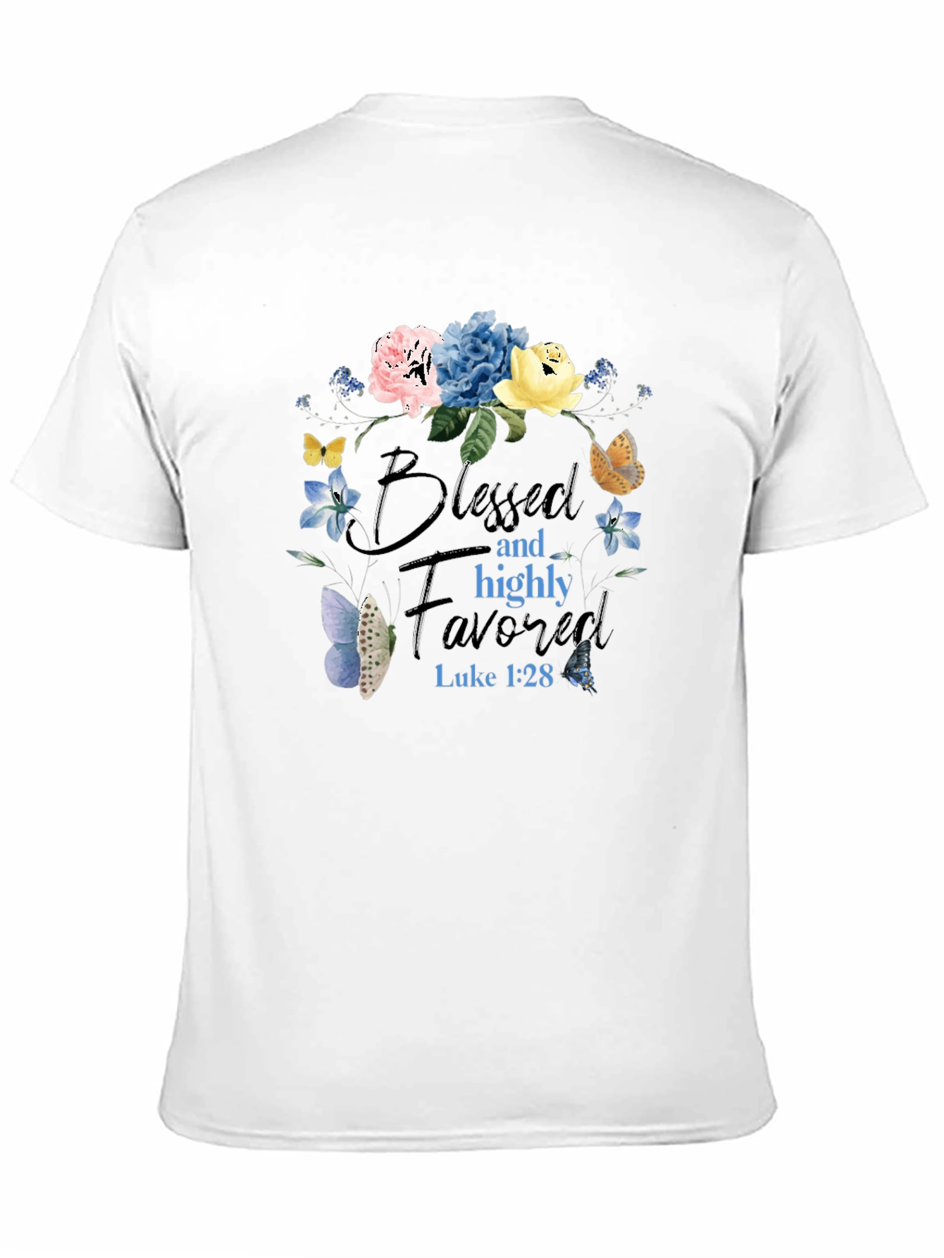 Blessed and Highly Favored Graphic Tee