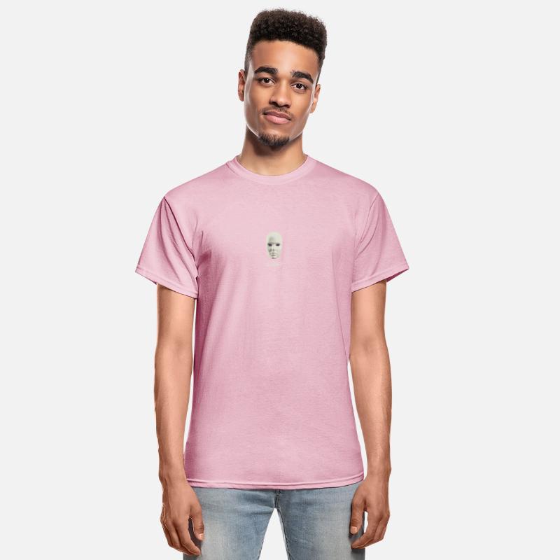 Modern Aesthetic Face Mask T Shirt Print
