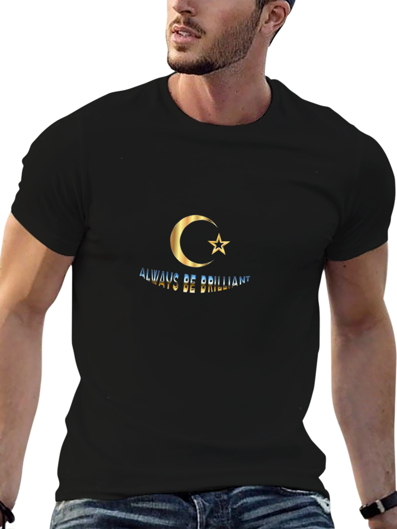 Always Be Brilliant Black T-Shirt
