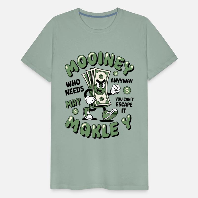 Money Mover Cartoon – Funny Retro Cash Art