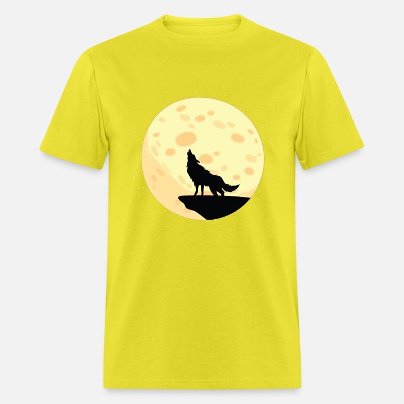 Moon Wolf Animal Lover Gift