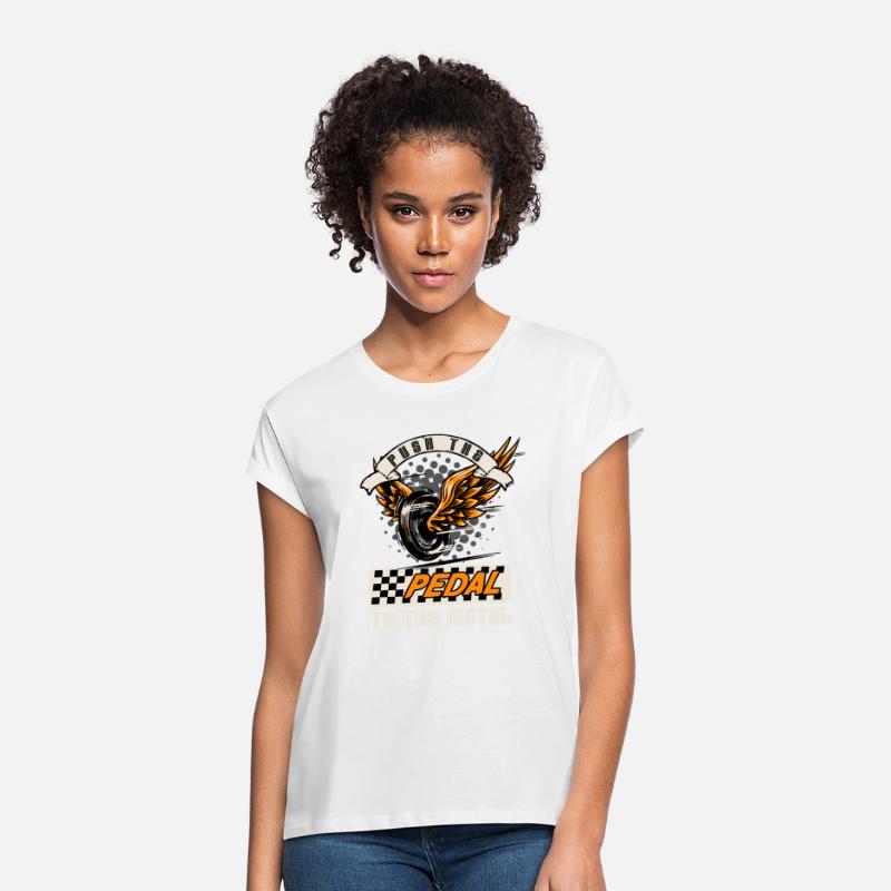 Motorcycle Tire Biker Pedal Saying