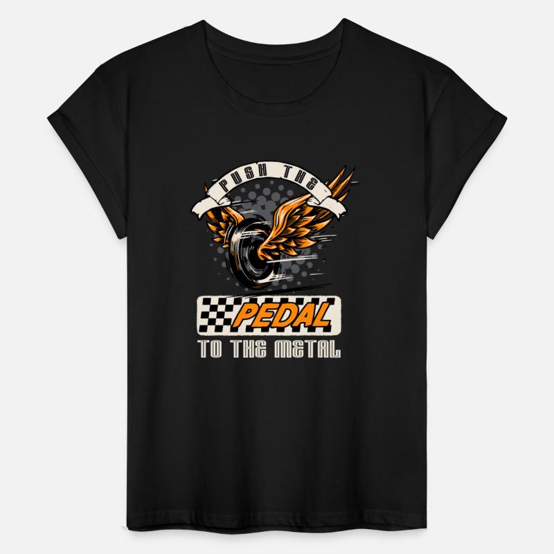 Motorcycle Tire Biker Pedal Saying