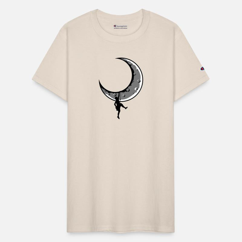 Mountaineer logo moon climber