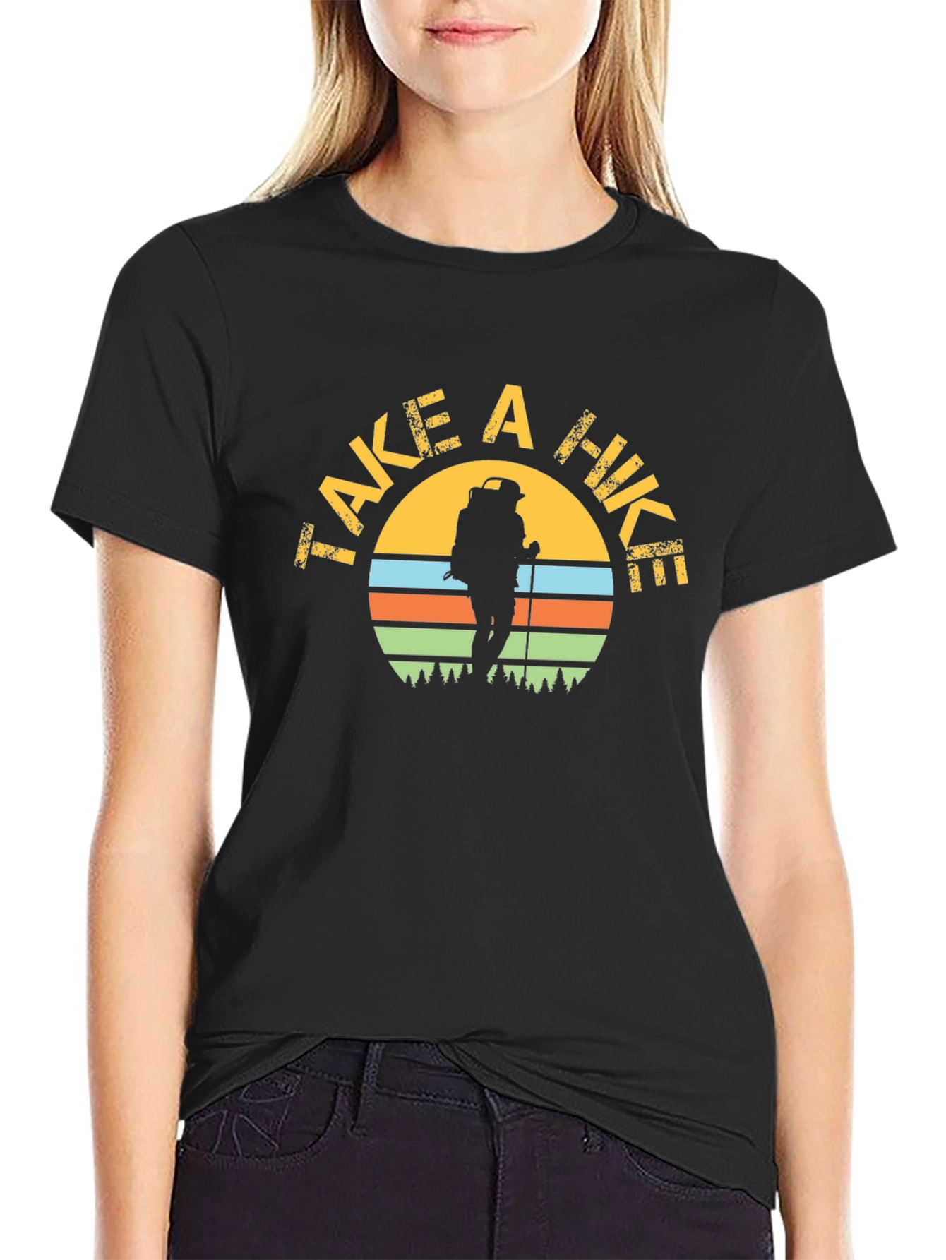 Take A Hike Graphic Tee - Adventure Awaits