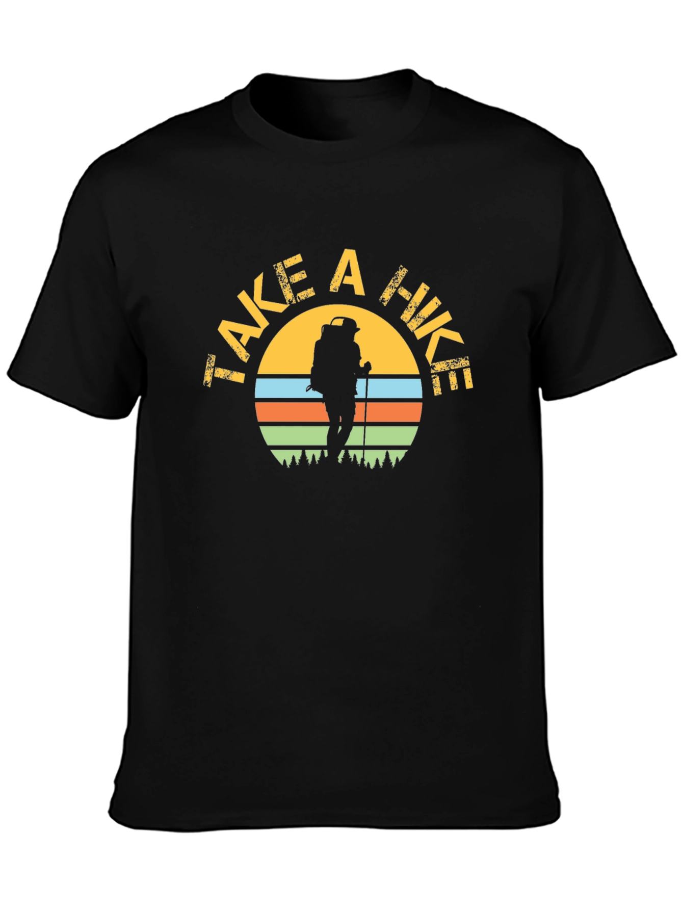 Take A Hike Graphic Tee - Adventure Awaits