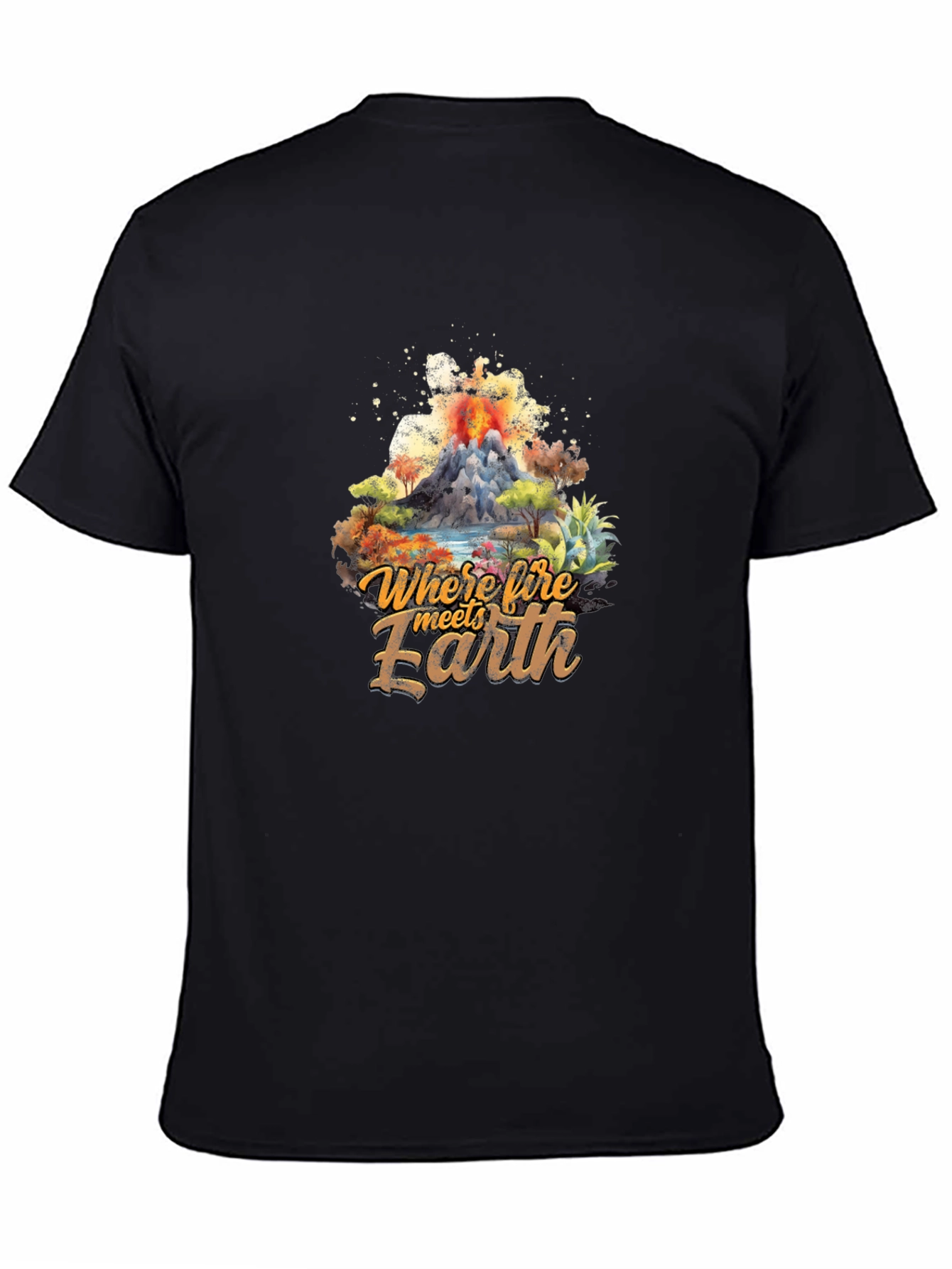 Where Fire Meets Earth Graphic Tee
