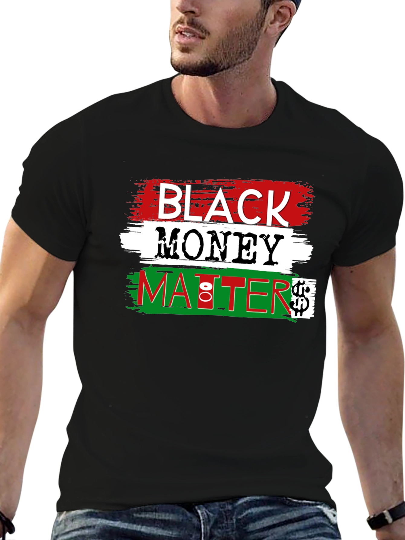 Black Money Matters Graphic Tee
