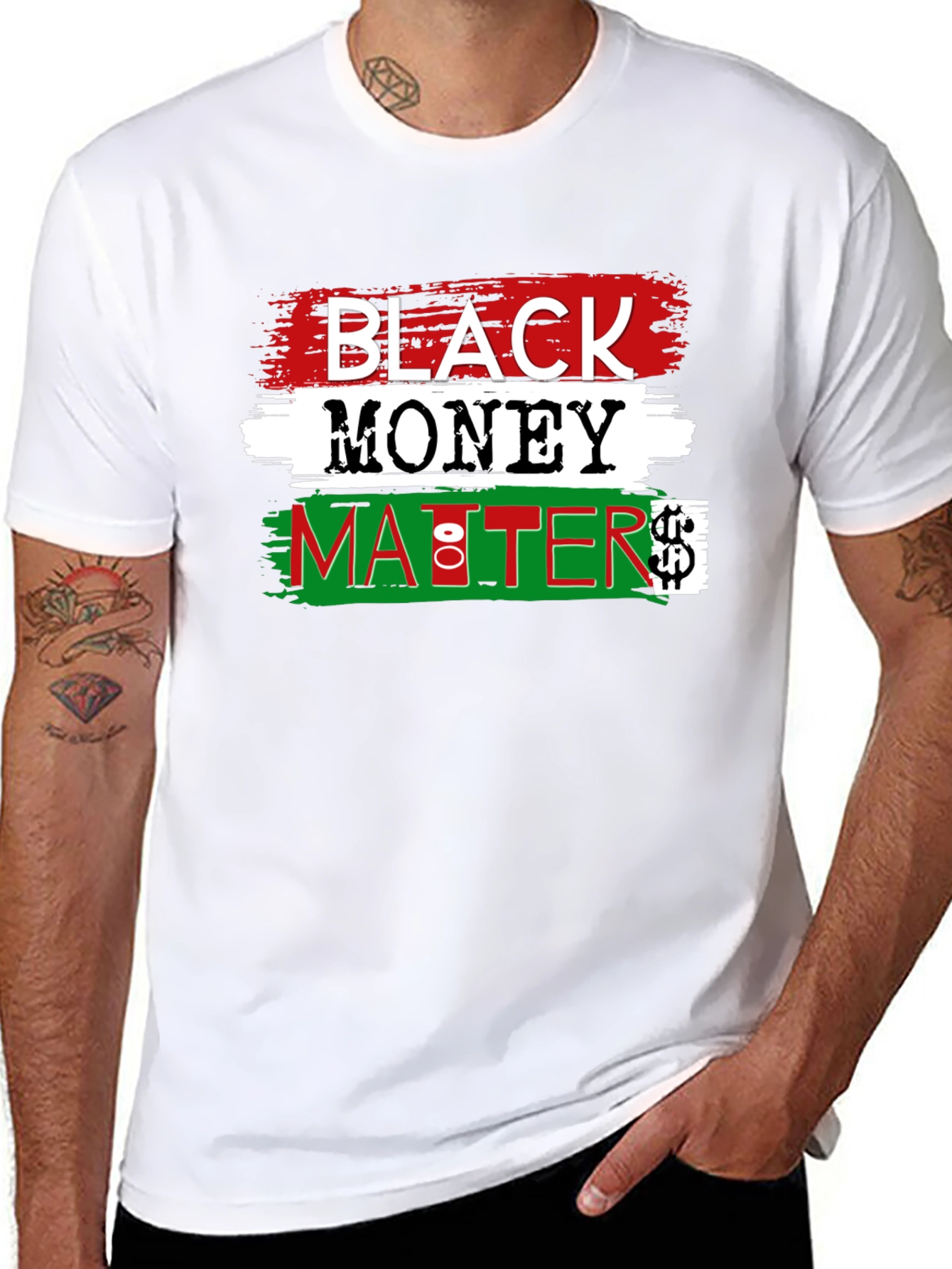 Black Money Matters Graphic Tee