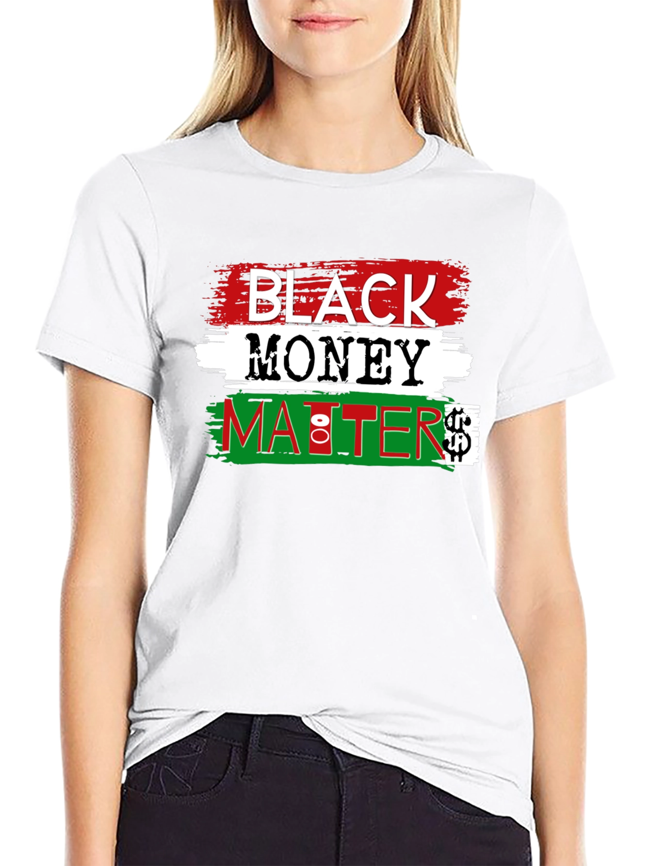 Black Money Matters Graphic Tee