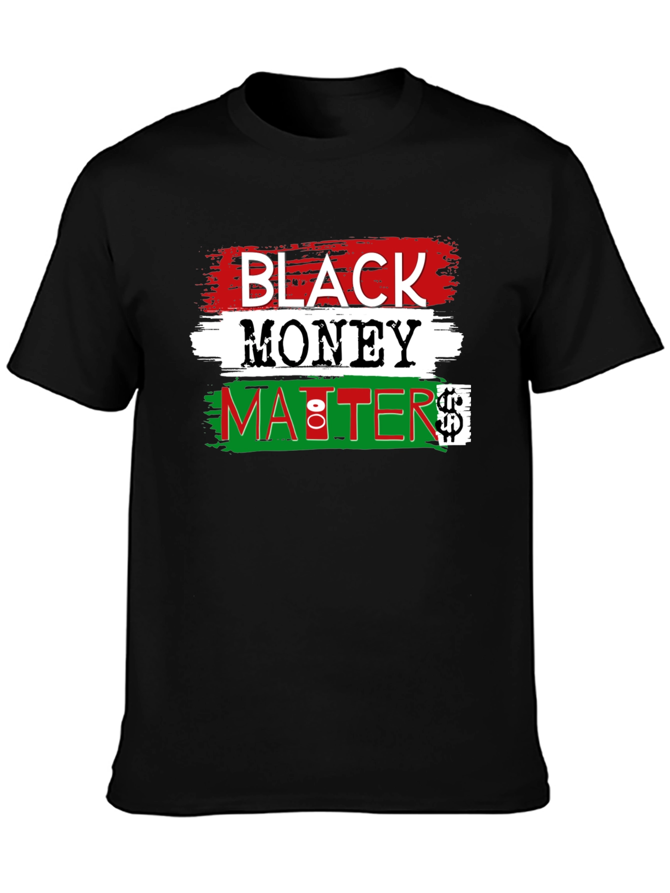 Black Money Matters Graphic Tee
