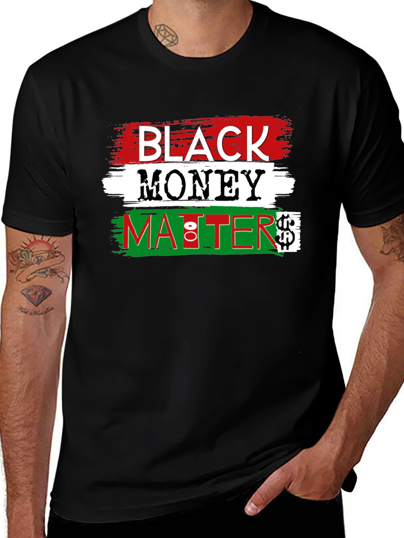 Black Money Matters Graphic Tee