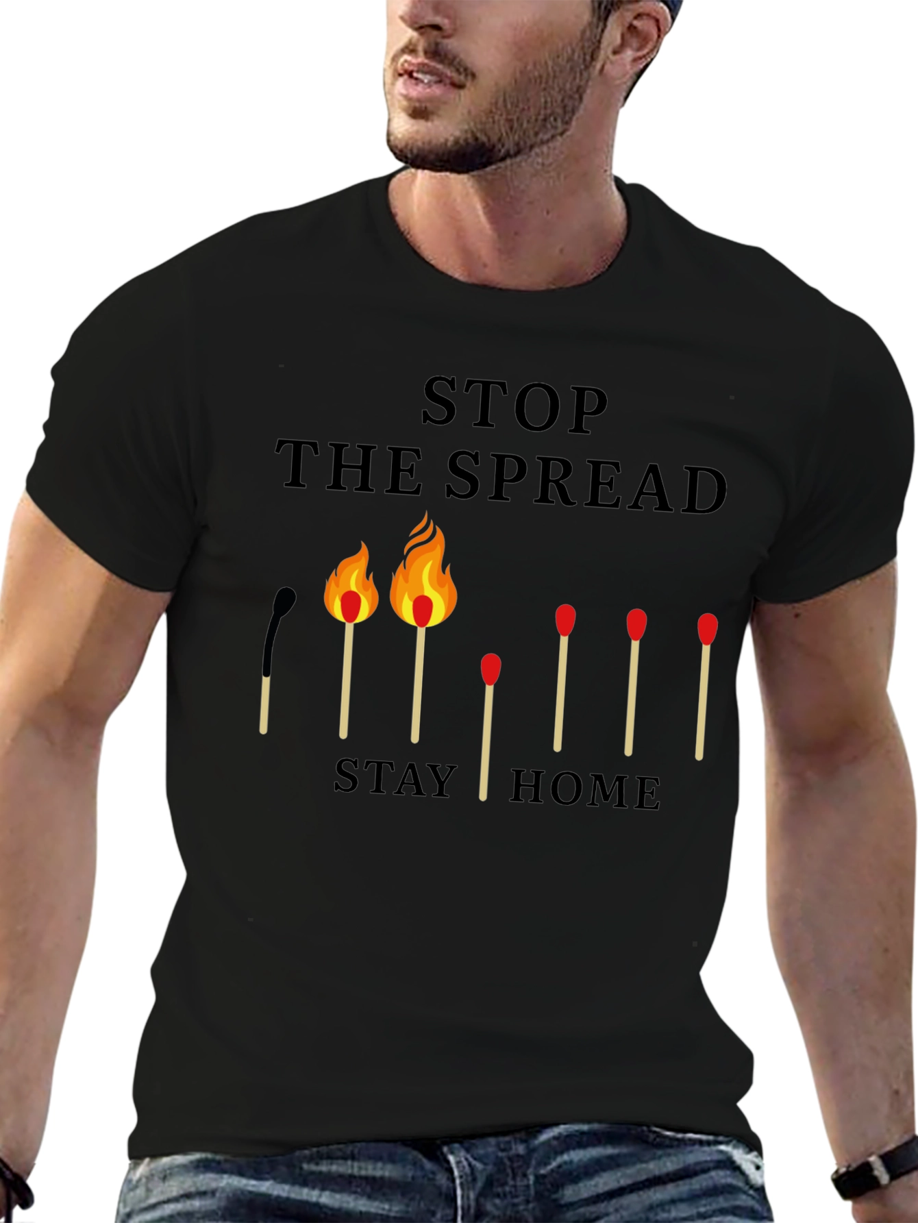 Stop the Spread Graphic Tee