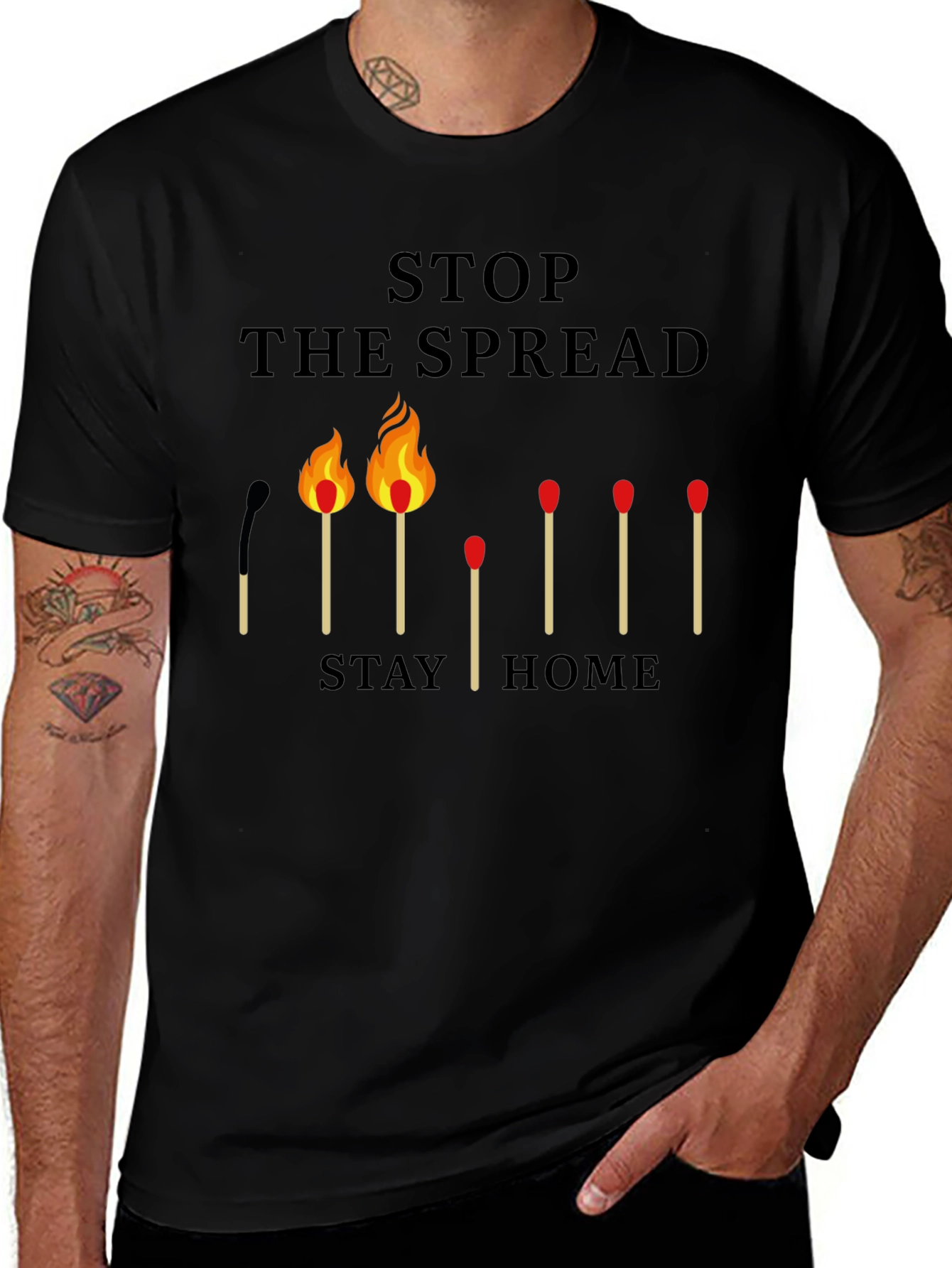Stop the Spread Graphic Tee