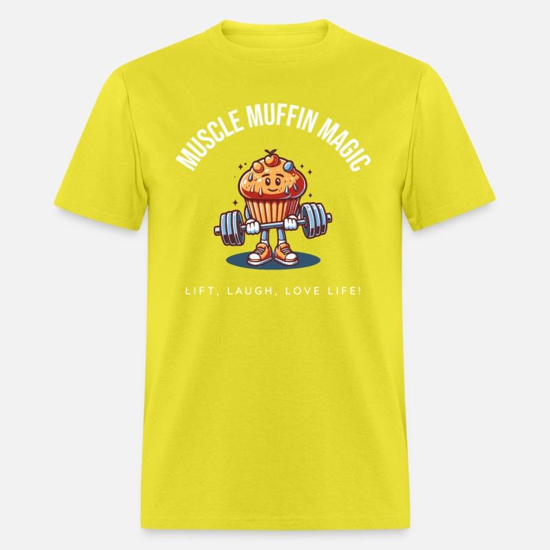 Muscle muffin,lift,laugh,love life funny gym