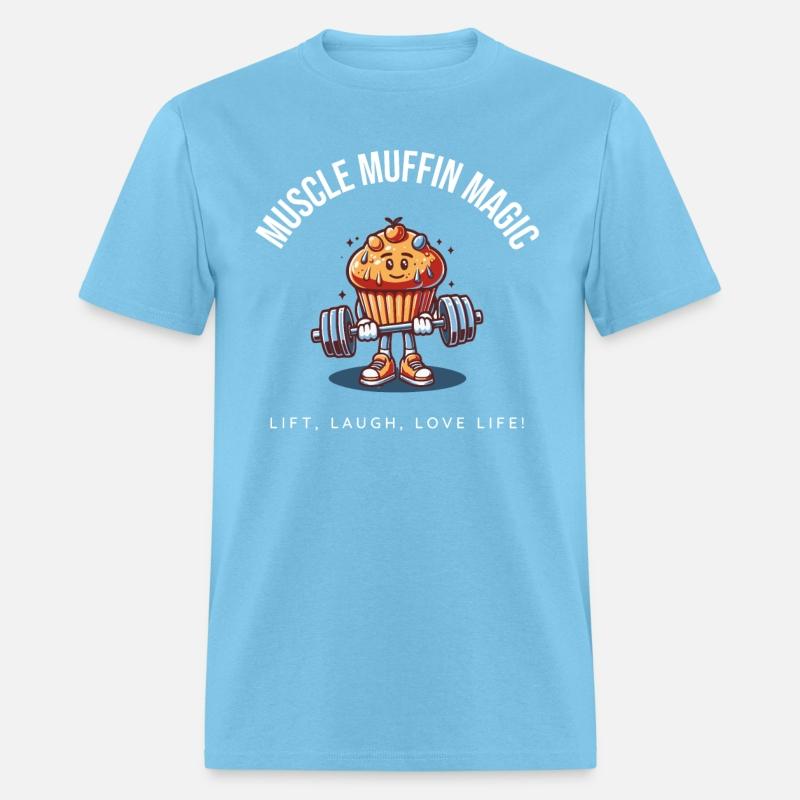 Muscle muffin,lift,laugh,love life funny gym