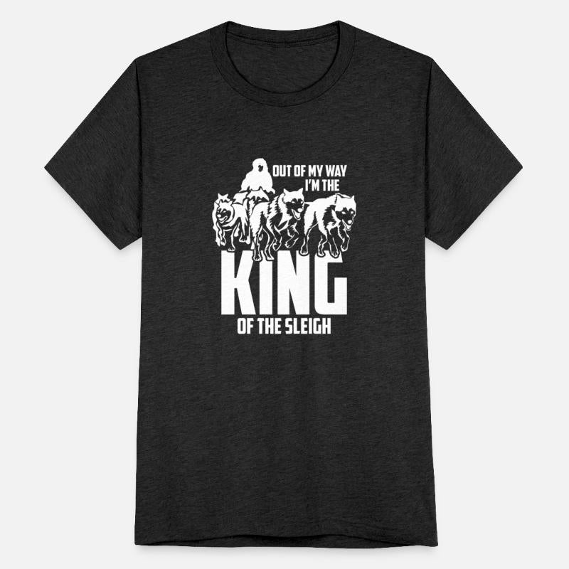 Mushing Out Of My Way I'm The King Of Sleigh