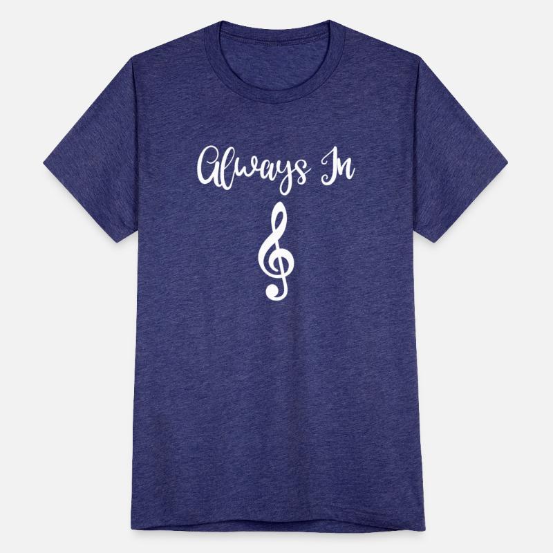 Music Always In Treble Music Note Pun Treble Clef