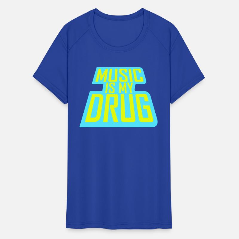 Music Is My Drug Medicine Healing Party Love Logo